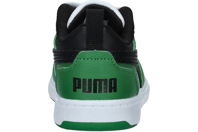 PUMA-REBOUND2-BLANC/VERT-ENFANTS-0004