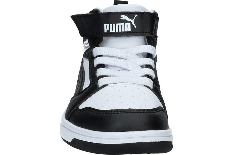 PUMA-REBOUND 5-WIT/ZWART-ENFANTS-0002