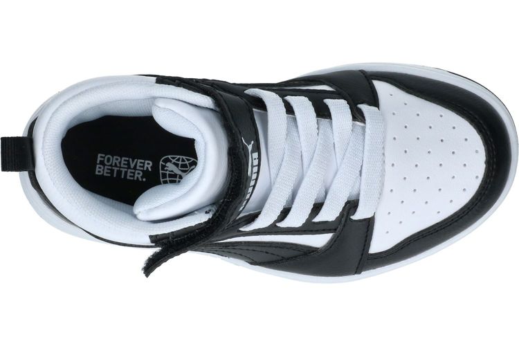 PUMA-REBOUND 5-WHITE/BLACK-ENFANTS-0006