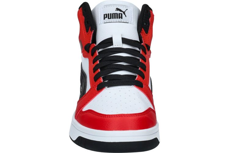 PUMA-REBOUND 8-BLANC/ROUGE-ENFANTS-0002