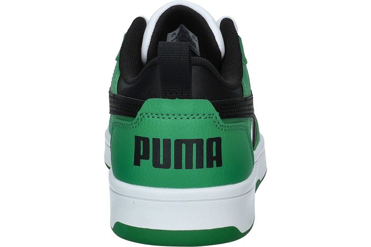 PUMA-REBOUND 10-BLANC/VERT-ENFANTS-0004