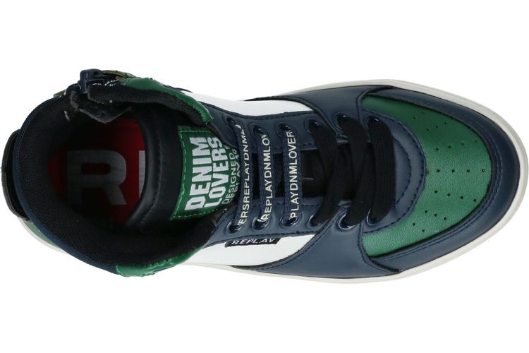 REPLAY-COBRA B 2-NAVY/GREEN-ENFANTS-0006