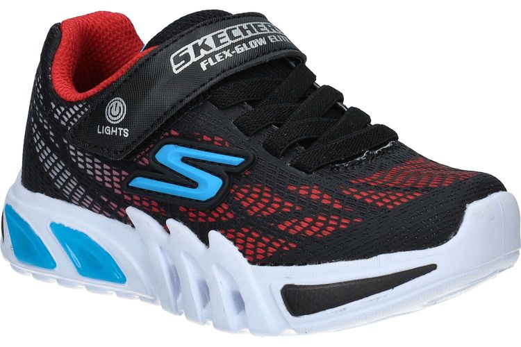 SKECHERS-VORLO-ZWART/ROOD-ENFANTS-0001