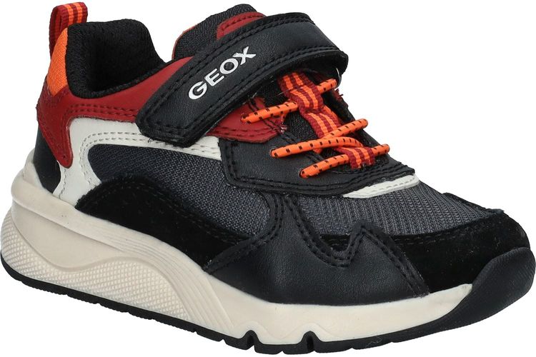 GEOX-ROONER-NOIR/ROUGE-ENFANTS-0001