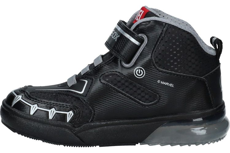 GEOX-GRAYJAY 2-BLACK/SILVER-ENFANTS-0003