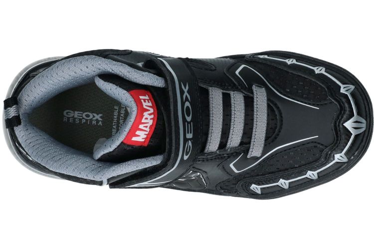 GEOX-GRAYJAY 2-BLACK/SILVER-ENFANTS-0006