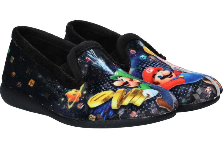 SHOE BI DOU-MARIO-NOIR-ENFANTS-0001