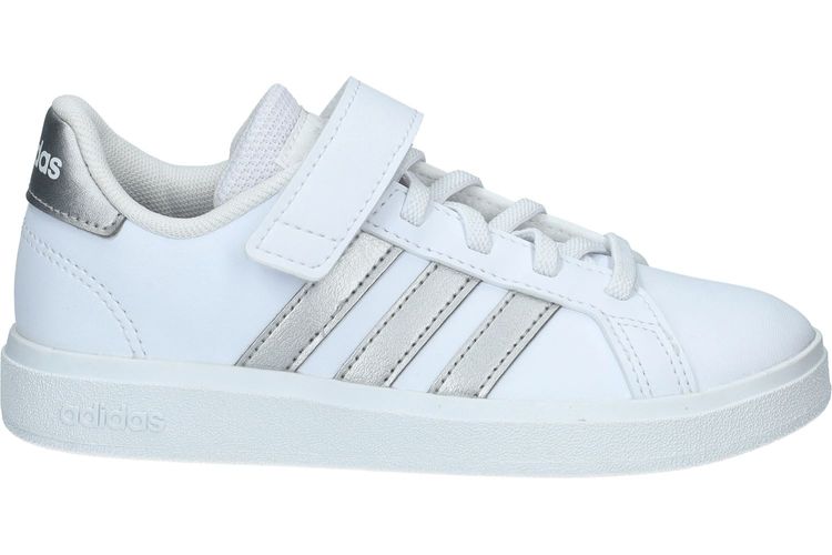 ADIDAS-GRANCOURK4-BLANC/ARGENT-ENFANTS-0005