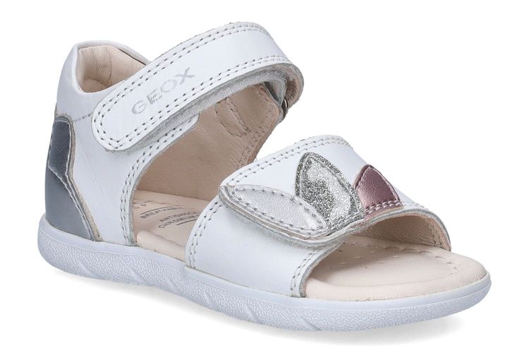 GEOX-ALUL G-BLANC/ARGENT-ENFANTS-0001