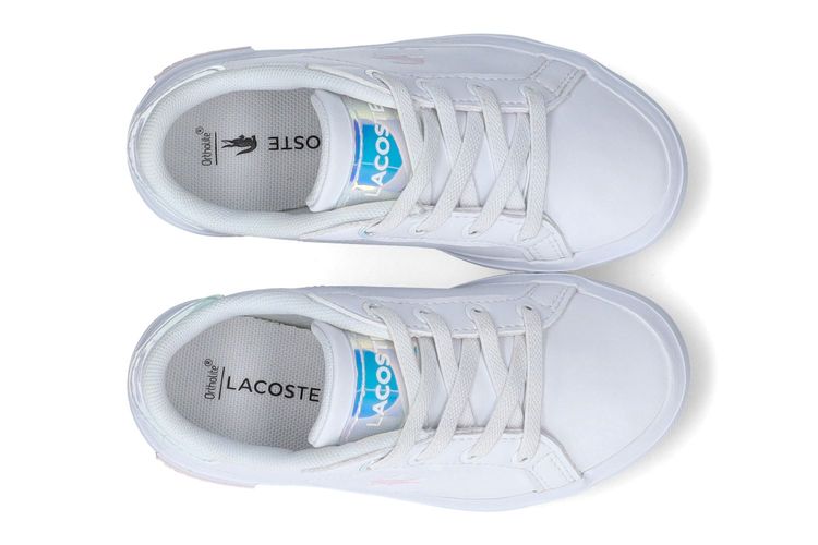 LACOSTE-POWERCT INF-BLANC/ROSE-ENFANTS-0003