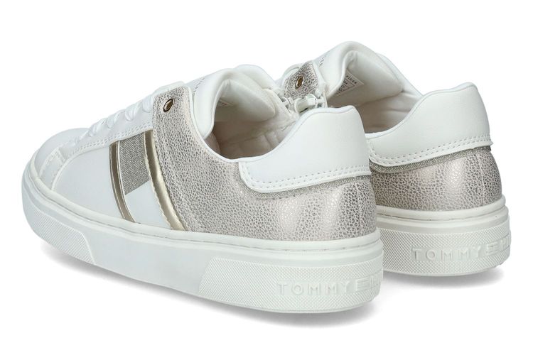 TOMMY HILFIGER-KRYSTALFLAG-WHITE/BEIGE-ENFANTS-0002