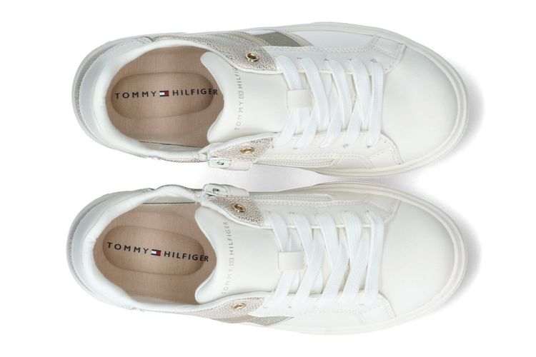 TOMMY HILFIGER-KRYSTALFLAG-WHITE/BEIGE-ENFANTS-0003