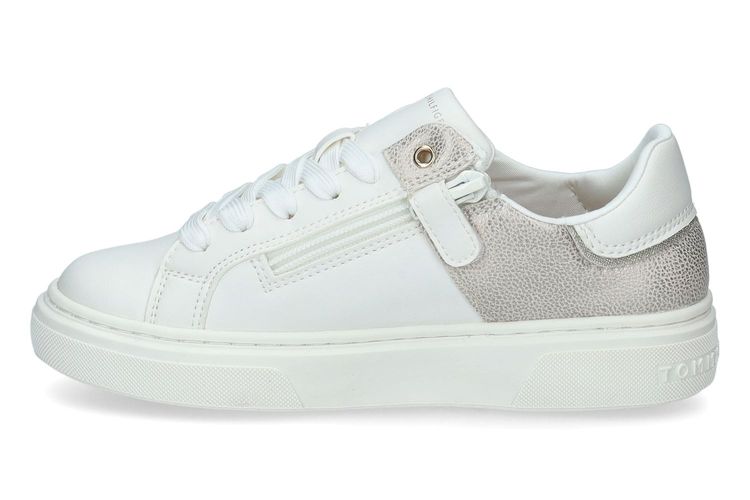 TOMMY HILFIGER-KRYSTALFLAG-WHITE/BEIGE-ENFANTS-0004