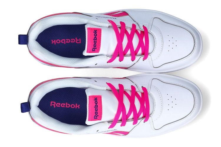 REEBOK-ROYAL 4-BLANC/ROSE-ENFANTS-0003