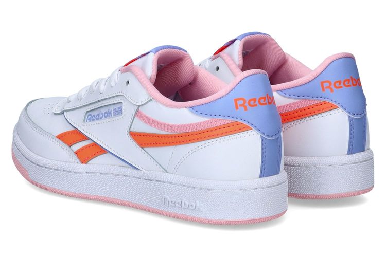 REEBOK-CLUB K1-BLANC/ROSE-ENFANTS-0002