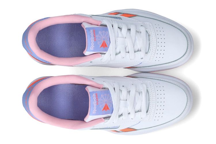 REEBOK-CLUB K1-WHITE/PINK-ENFANTS-0003