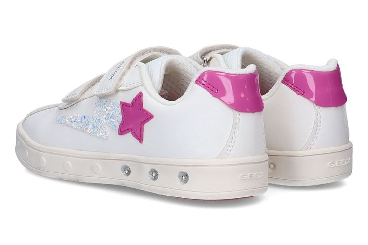 GEOX-SKYLIN G1-BLANC/ROSE-ENFANTS-0002