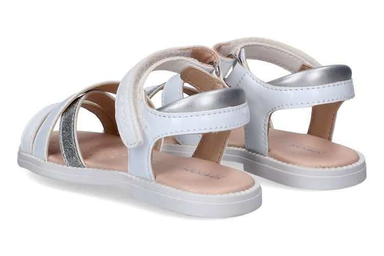 GEOX-KARLY D1-WHITE/SILVER-ENFANTS-0002