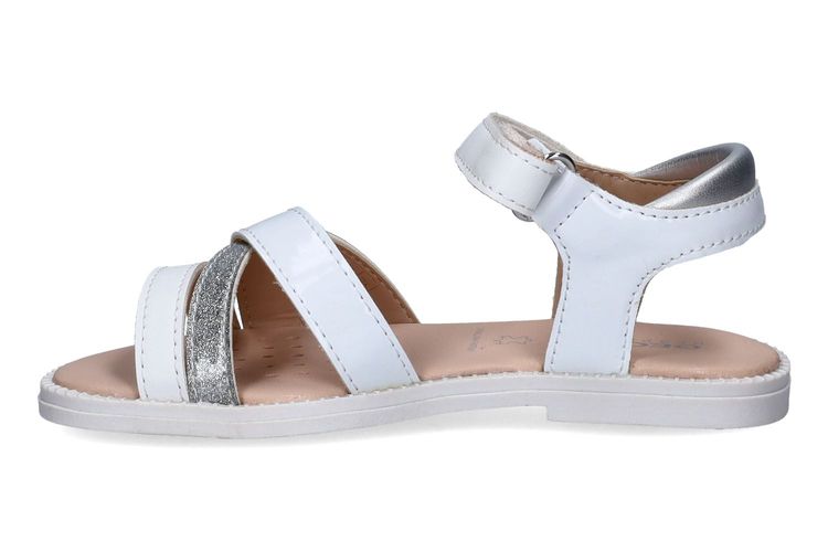 GEOX-KARLY D1-WHITE/SILVER-ENFANTS-0004