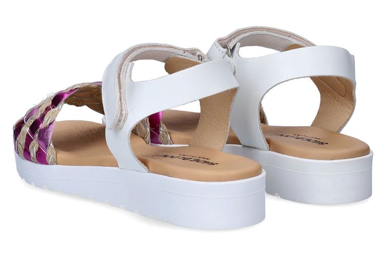 SHOE BI DOU-SELMA-PINK/WHITE-ENFANTS-0002