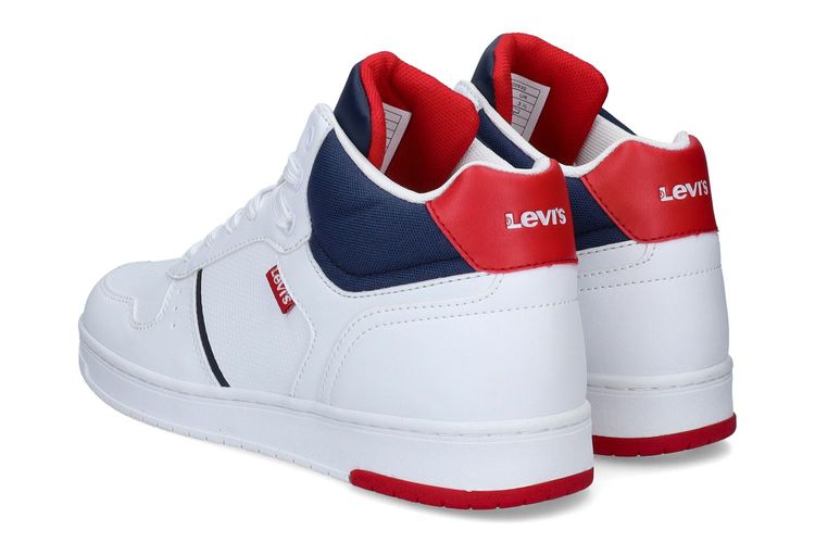 LEVI S-KICKMID124T-BLANC/MARINE-ENFANTS-0002