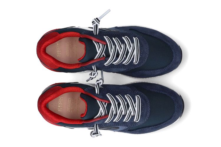 GEOX-ALBEN B2-NAVY/RED-ENFANTS-0002