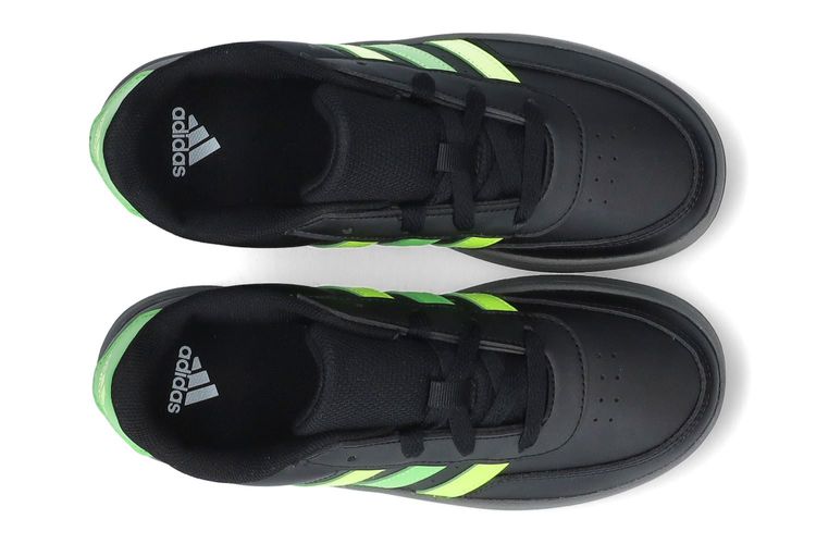 ADIDAS-BREAKNET 2-NOIR/VERT-ENFANTS-0003