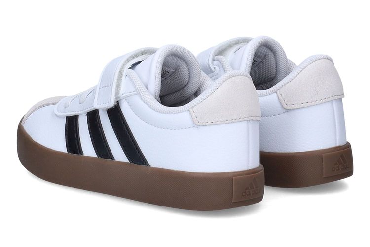 ADIDAS-VL COURT K7-BLANC/NOIR-ENFANTS-0002