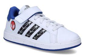 ADIDAS-GRANDCOURK9-WIT/BLAUW-ENFANTS-0001