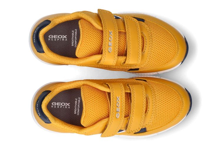 GEOX-ALBEN B3-JAUNE-ENFANTS-0003