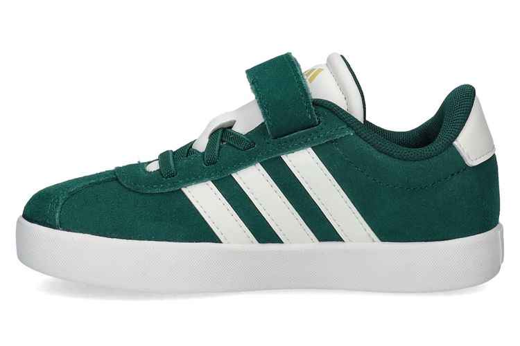 ADIDAS-VL COURT K9-VERT/BLANC-ENFANTS-0004