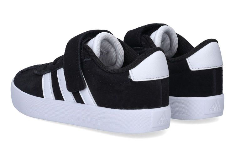 ADIDAS-VL COURT K8-NOIR/BLANC-ENFANTS-0002