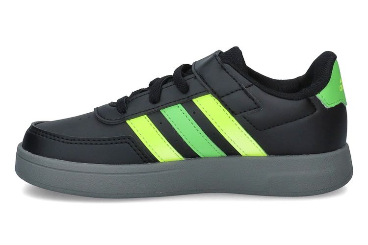 ADIDAS-BREAKNET K5-NOIR/VERT-ENFANTS-0004