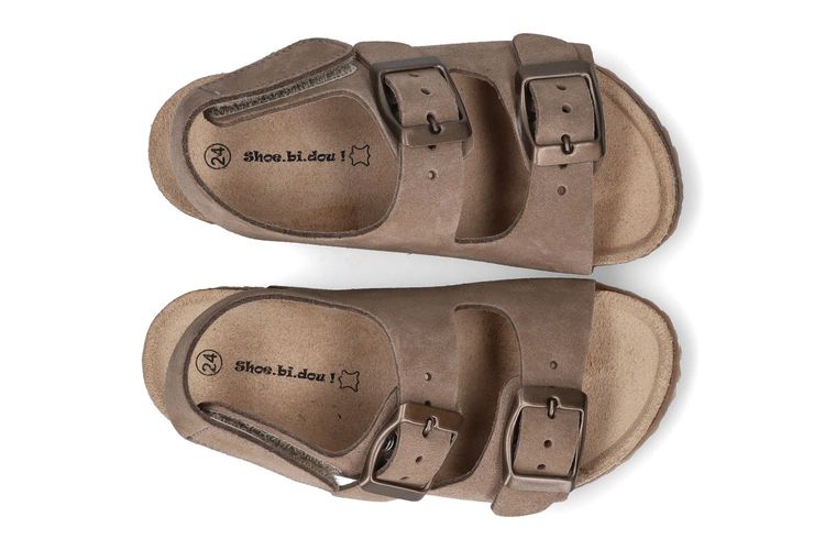 SHOE BI DOU-DOMI-TAUPE-ENFANTS-0003
