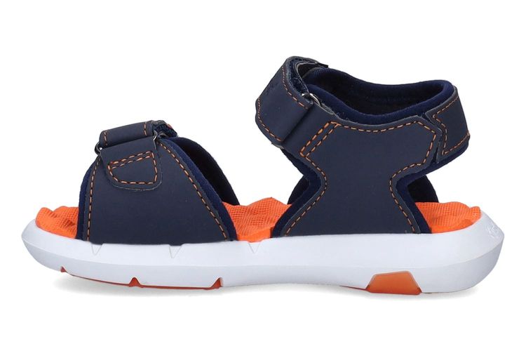 KICKERS-JUMANGAP-MARINE/ORANJE-ENFANTS-0004