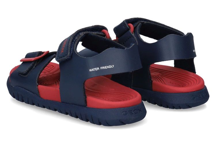 GEOX-FUSBETTO B-MARINE/ROUGE-ENFANTS-0002
