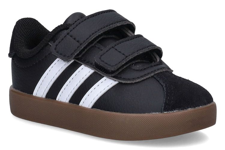 ADIDAS-VL COURT K3-NOIR/BLANC-ENFANTS-0001