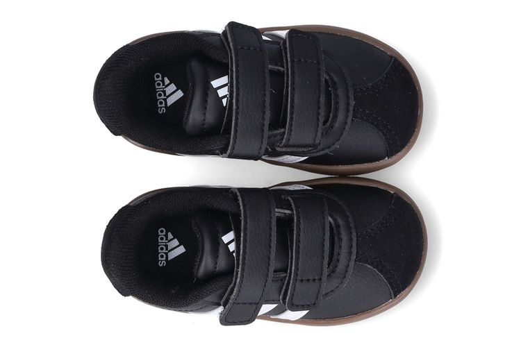 ADIDAS-VL COURT K3-NOIR/BLANC-ENFANTS-0003