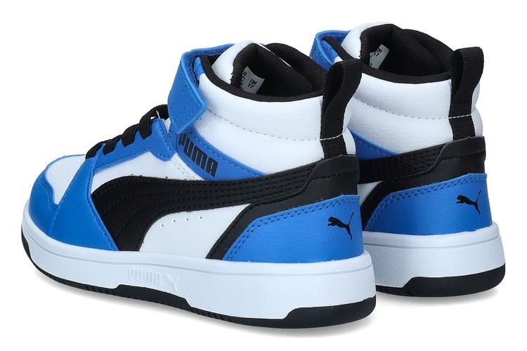 PUMA-REBOUND JR2-BLANC/BLEU-ENFANTS-0002