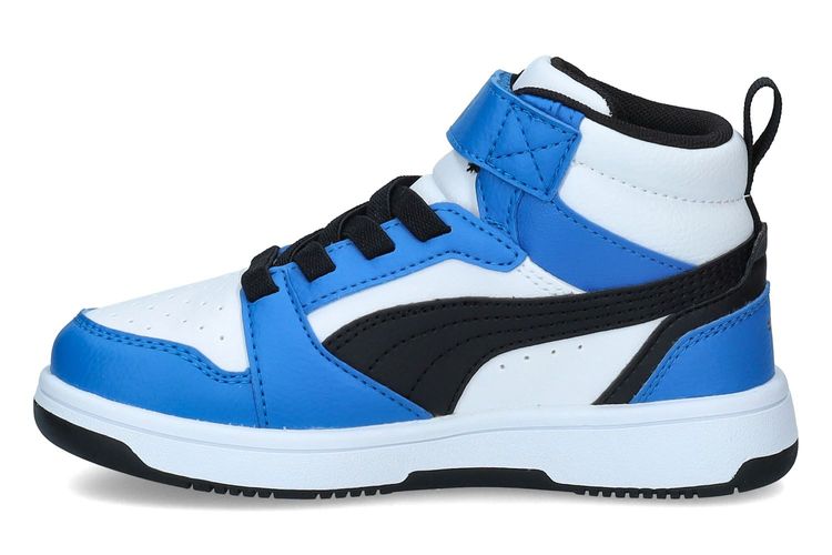 PUMA-REBOUND JR2-BLANC/BLEU-ENFANTS-0004