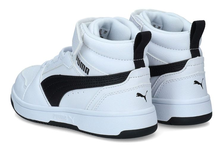 PUMA-REBOUND JR3-BLANC/NOIR-ENFANTS-0002