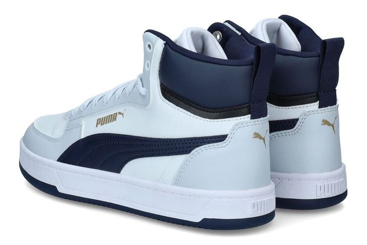 PUMA-CAVEN JR5-BLANC/BLEU-ENFANTS-0002