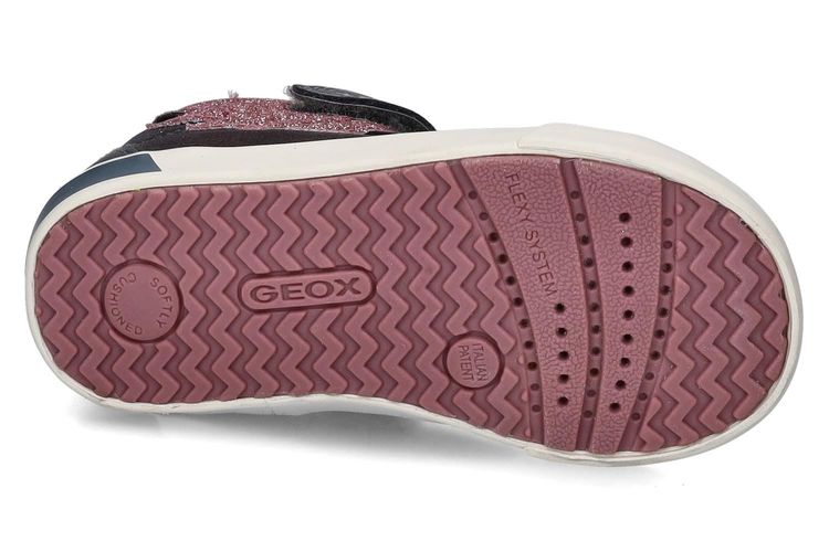 GEOX-KILWI G1-GRIS/ROSE-ENFANTS-0005