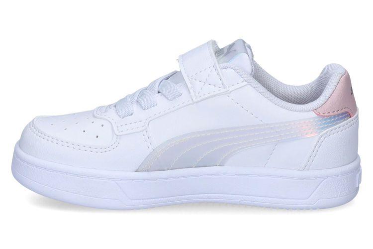 PUMA-CAVEN K6-BLANC/ROSE-ENFANTS-0004