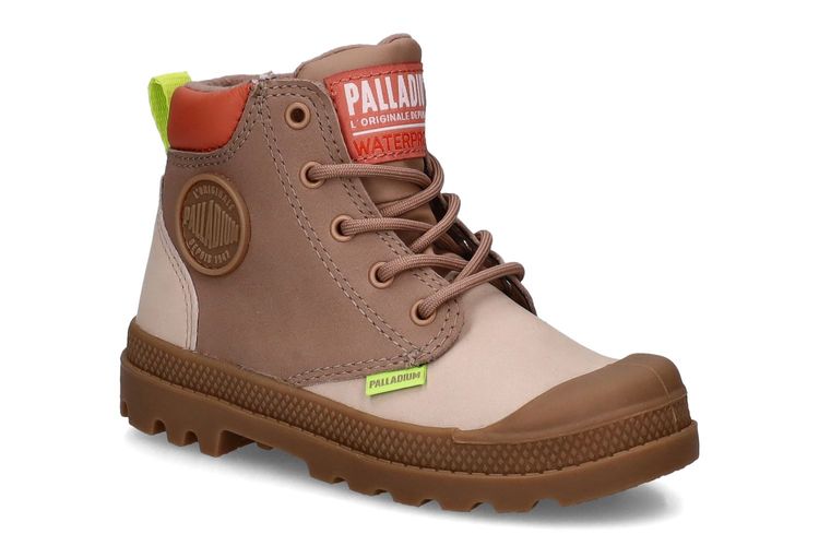 PALLADIUM-PAMPA WP 2-BEIGE-ENFANTS-0001