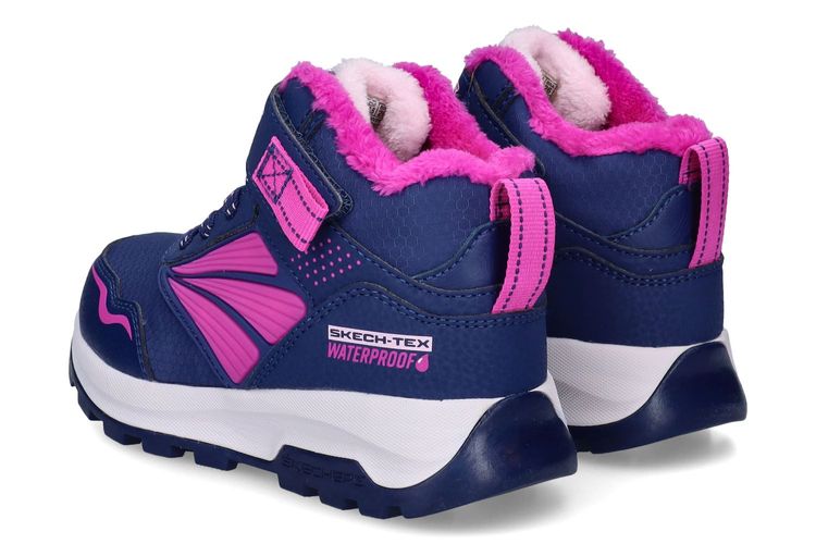 SKECHERS-STORM B-MARINE/ROSE-ENFANTS-0002