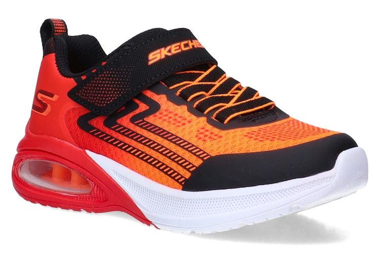 SKECHERS-MICRO MAX2-ORANGE/NOIR-ENFANTS-0001