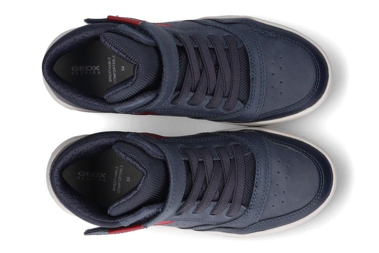 GEOX-PERTH HIGH3-NAVY/RED-ENFANTS-0003