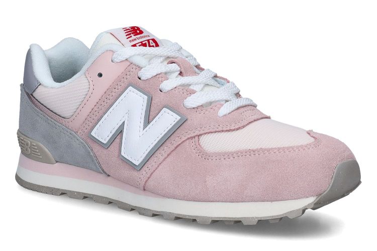 NEW BALANCE-GC574 BKM-ROSE-ENFANTS-0001