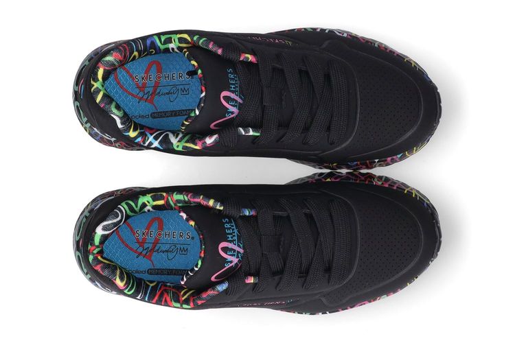 SKECHERS-LOVE GRAF-NOIR-ENFANTS-0003